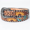 American Darling Leather Belt ADBLF207