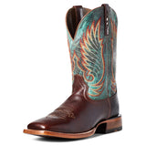 Ariat Mens Cyclone Boot Brown/Turquoise (WI21)