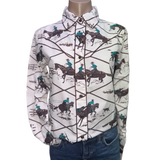 Cruel Womens Classic Fit Snap Front Western Shirt CTW7483003