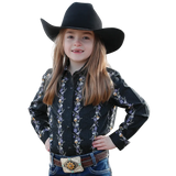 Cruel Girls Snap Front Western Shirt CTW8040014