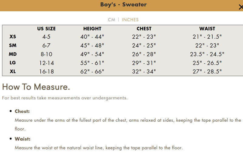 Roper Boys Micro Fleece Pullover Sweater (Brown)