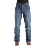 Cinch Mens Blue Label Carpenter Jeans Medium Stonewash MB90434002
