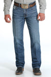Cinch Mens Relaxed Fit White Label Jeans 38 Inch Leg (Medium Stonewash)