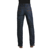 Cinch Mens Silver Label Slim Fit Jeans Dark Stone MB98034002