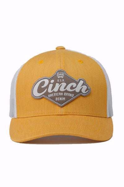 Cinch American Denim Trucker Cap (Gold)