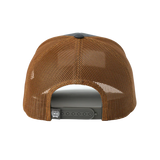 Cinch Mens FlexFit Logo Path Ball Cap Charcoal