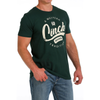 Cinch Mens Tee Shirt (Green)