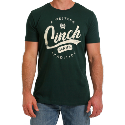 Cinch Mens Tee Shirt (Green)