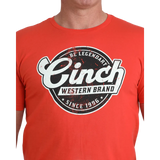 Cinch Mens Graphic Tee MTT1690709