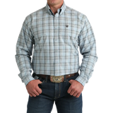 Cinch Mens Button Plaid Shirt MTW1106000