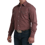 Cinch Mens Modern Fit Snap Front Western Shirt MTW1303099