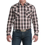 Cinch Mens Modern Fit Snap Front Western Shirt MTW1303100