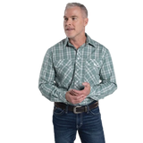 Just Country Mens Austin Full Button Workshirt MWLS2612