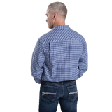 Just Country Mens Austin Full Button Workshirt MWLS2614