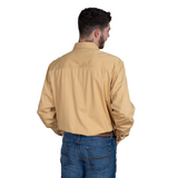 Just Country Men's Cameron Work shirt - Sand