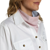 Just Country Womens Carlee Double Sided Scarf Powder Pink/Powder Blue