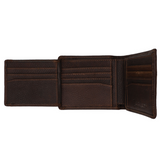 Ariat Bi Fold Wallet Distressed Brown- WLT2105A