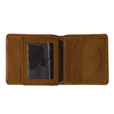 Ariat Bi Fold Wallet Brown/Tan - Tool Overlay WLT2112A