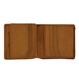 Ariat Bi Fold Wallet Brown - Two Toned Stitched WLT2113A