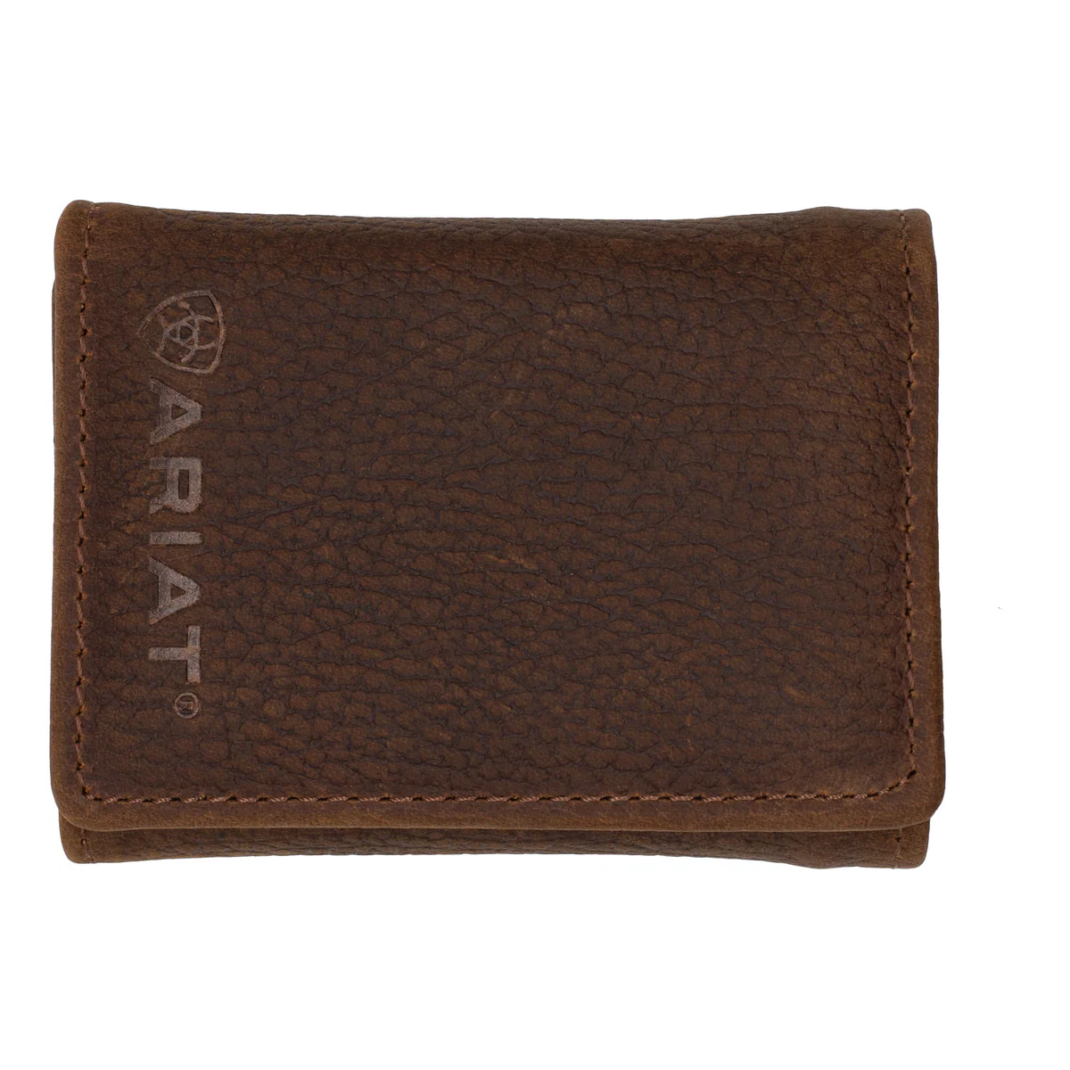 Ariat Tri Fold Wallet Distressed Brown WLT3105A – Worn Out West