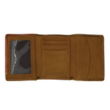 Ariat Tri Fold Wallet Brown/Tan WLT3112A