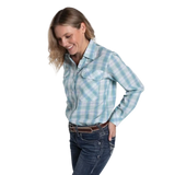 Just Country Womens Abbey Full Button Workshirt WWLS2605