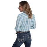 Just Country Womens Abbey Full Button Workshirt WWLS2605