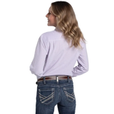 Just Country Womens Abbey Full Button Workshirt WWLS2606