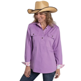 Just Country Womens Abbey Full Button Workshirt WWLS2608