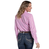 Just Country Womens Abbey Full Button Workshirt WWLS2609