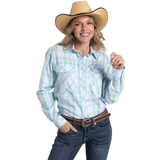 Just Country Womens Abbey Full Button Workshirt WWLS2610