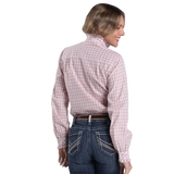 Just Country Womens Abbey Frills Full Button Workshirt WWLS2616