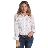 Just Country Womens Abbey Full Button Workshirt WWLS2620