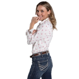 Just Country Womens Abbey Full Button Workshirt WWLS2620