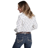 Just Country Womens Abbey Full Button Workshirt WWLS2621