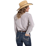 Just Country Womens Abbey Full Button Workshirt WWLS2622