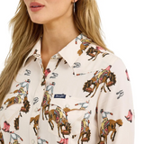 Wrangler Womens Western Snap Shirt-112367280