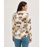 Wrangler Womens Western Vintage Retro Shirt-112367229