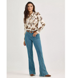 Wrangler Womens Western Vintage Retro Shirt-112367229