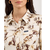 Wrangler Womens Western Vintage Retro Shirt-112367229