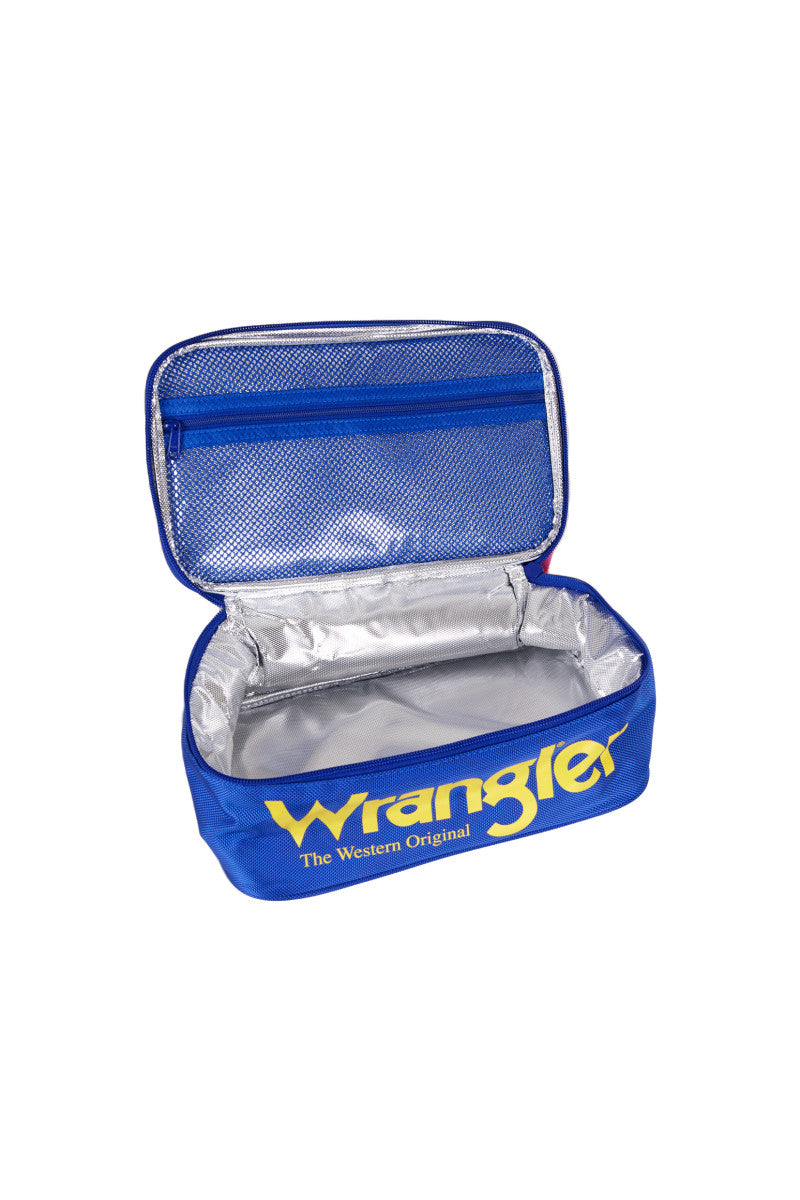 Wrangler Iconic Lunch Bag (Blue/Yellow)