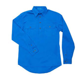 Just Country Men's Cameron Work shirt - Blue Jewel