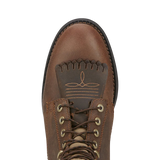 Ariat Mens Heritage Lacer Boot Distressed Brown