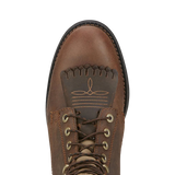 Ariat Womens Heritage Lacer Boot Distressed Brown