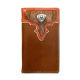 Ariat Rodeo Wallet Brown - Two Toned Hair