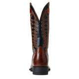 Ariat Mens Sidepass Boot Barrel Brown/Cask Black
