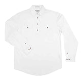 Just Country Men's Cameron Work shirt - White