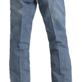 Cinch Mens White Label Jeans Medium Stonewash- 34 Leg