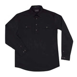 Just Country Men's Cameron Work shirt- Black