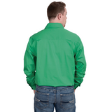 Just Country Men's Cameron Work shirt - Ivy Green